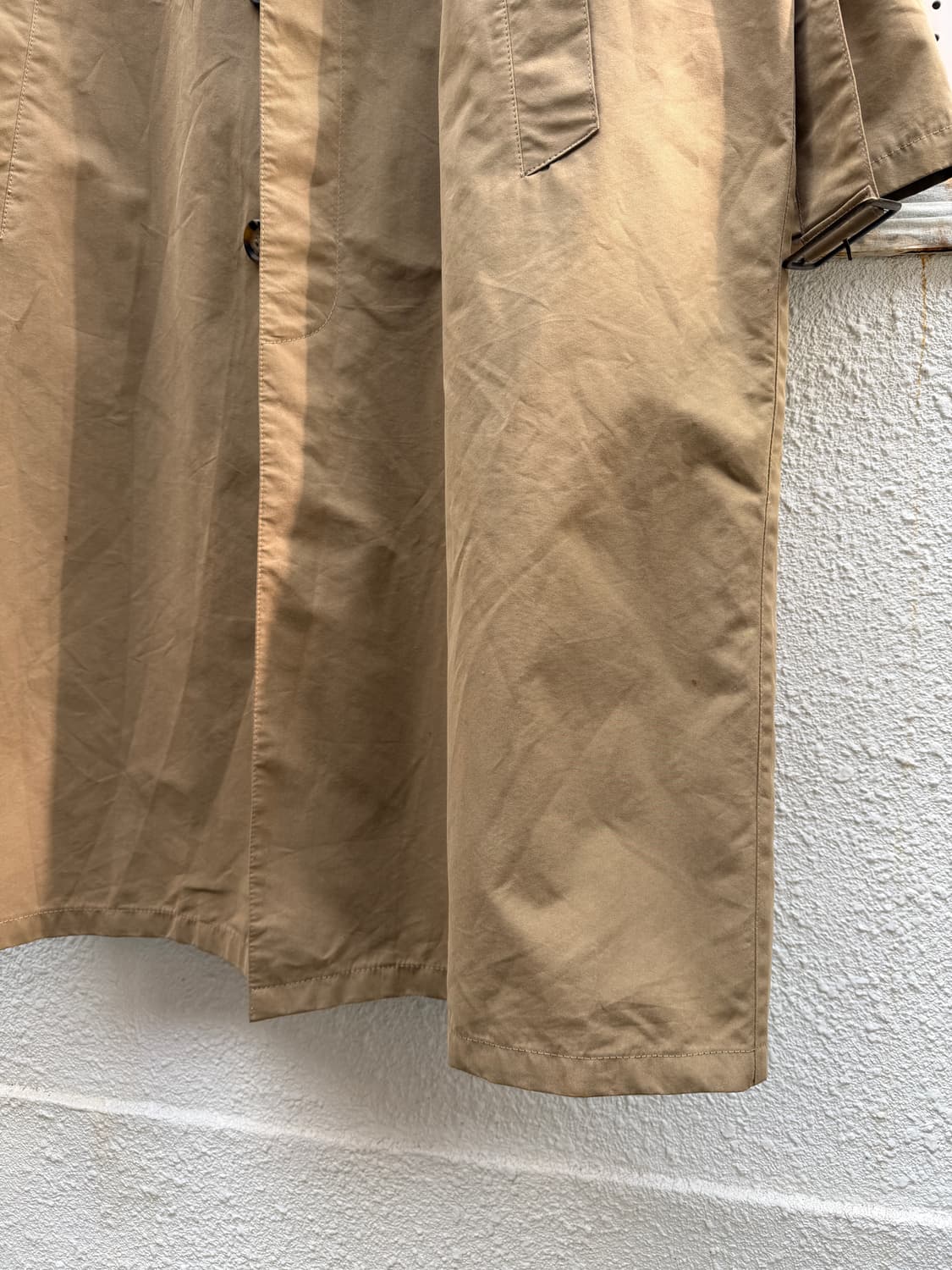 1990s GIORGIO ARMANI TRENCH MAXI 조르지오코트 상품이미지5