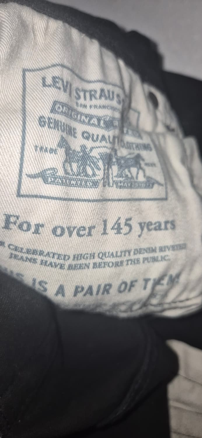 리바이스 505 블랙 28 상품이미지2