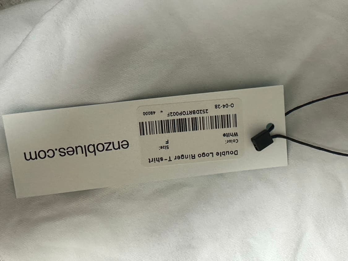 엔조블루스 링거티셔츠 상품이미지3