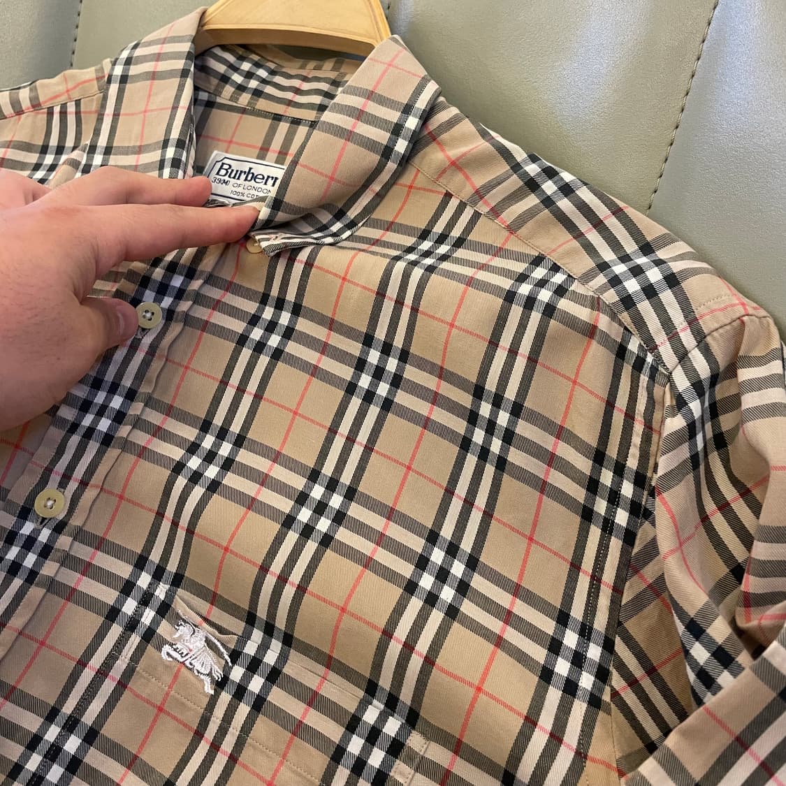 버버리 노바체크 셔츠 상품이미지2