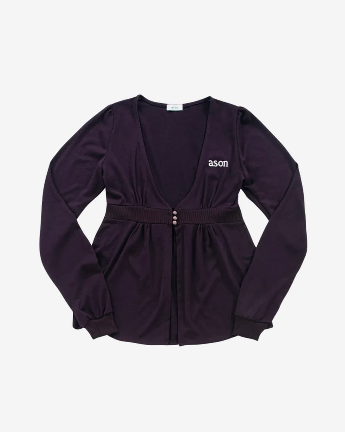 ASON HEIZE CARDIGAN / PURPLE 상품이미지1
