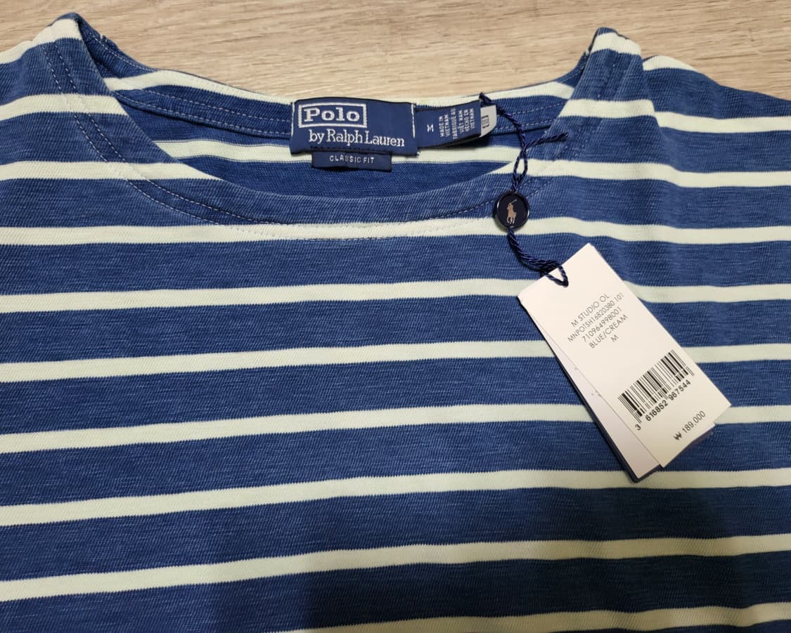 랄프로렌 스트라이프 티셔츠 상품이미지3