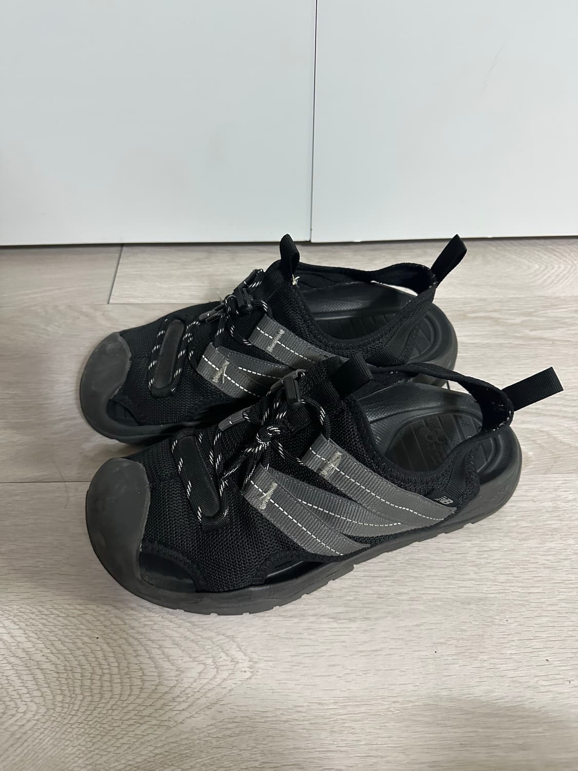 뉴발란스 4205 코브 슬리퍼 샌들 270 블랙 상품이미지3