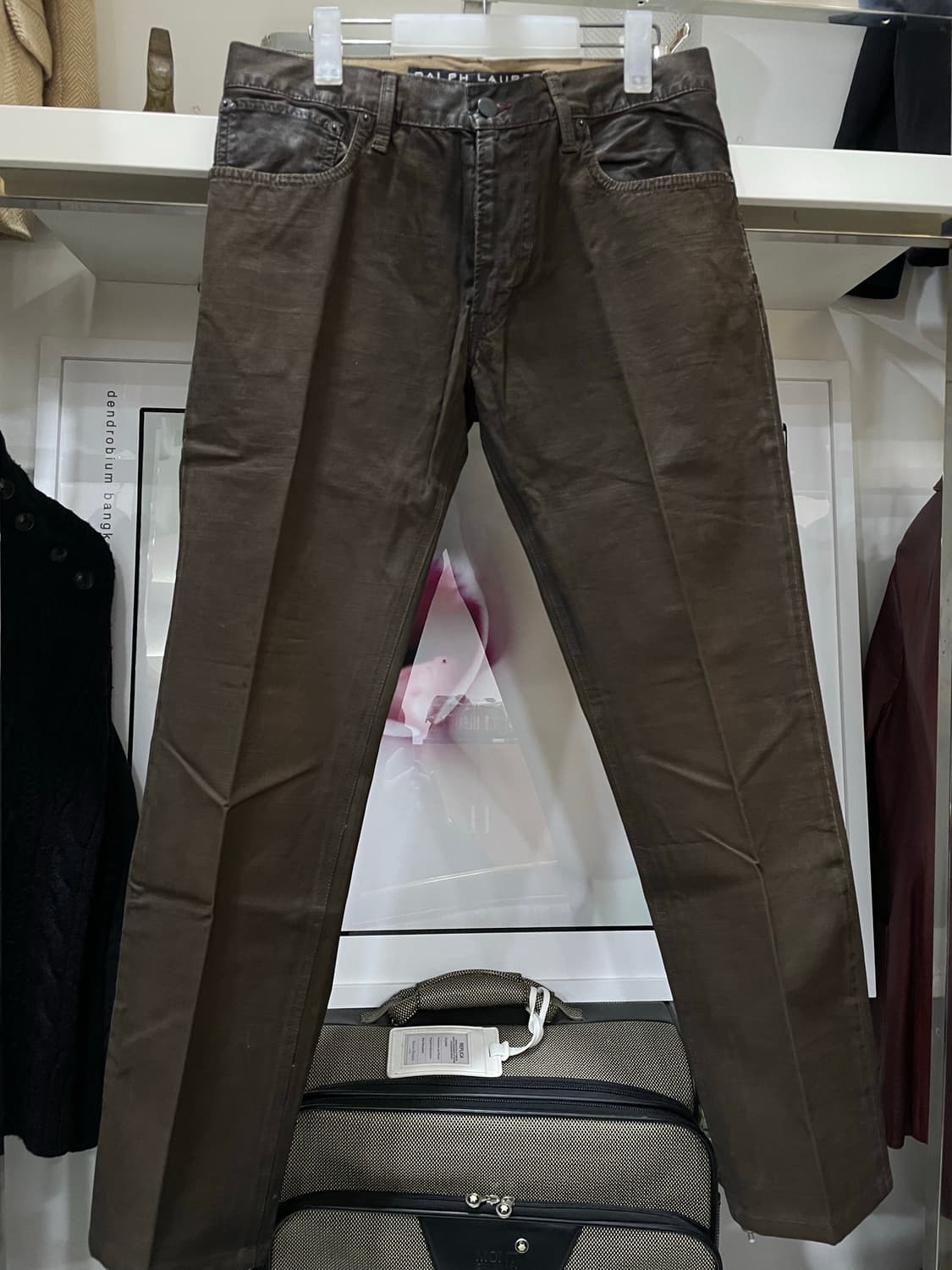 폴로랄프로렌(블랙라벨)/딥브라운 치노팬츠 상품이미지1