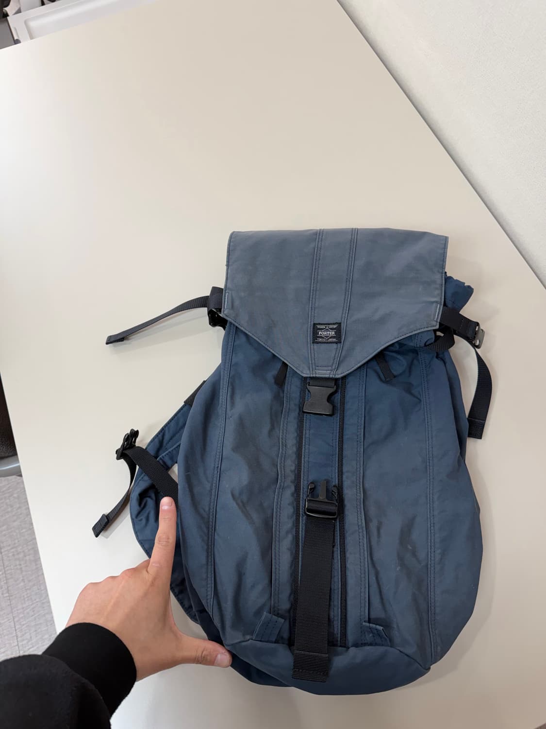 포터 빈티지 백팩 네이비 상품이미지7