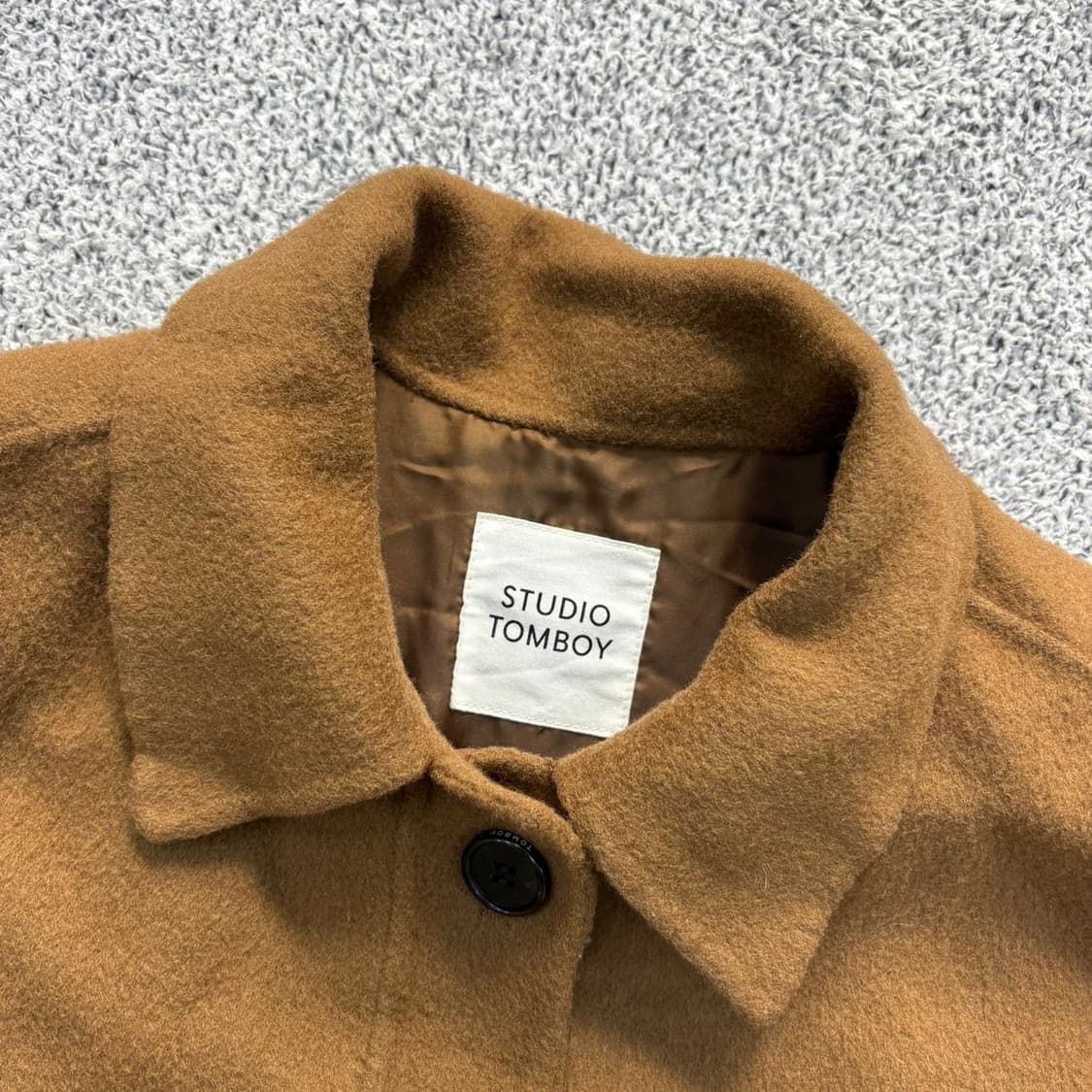 F 스튜디오톰보이 울 숏코트 자켓 0407J 상품이미지2