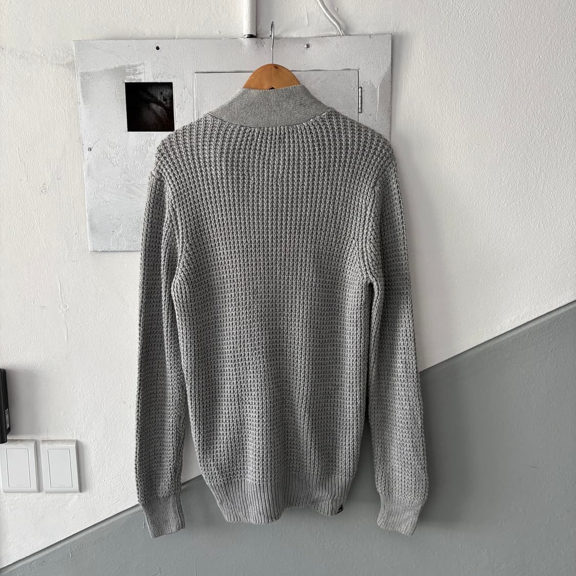 DENHAM 그레이 니트 가디건 상품이미지3