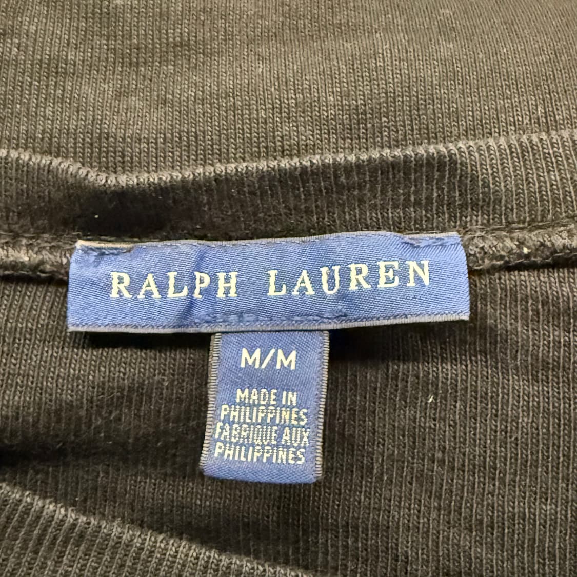 폴로 랄프로렌 블랙 긴팔 롱슬리브  상품이미지5