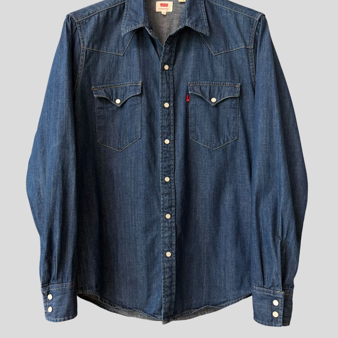 (M)Levis 리바이스 웨스턴 데님셔츠 상품이미지4