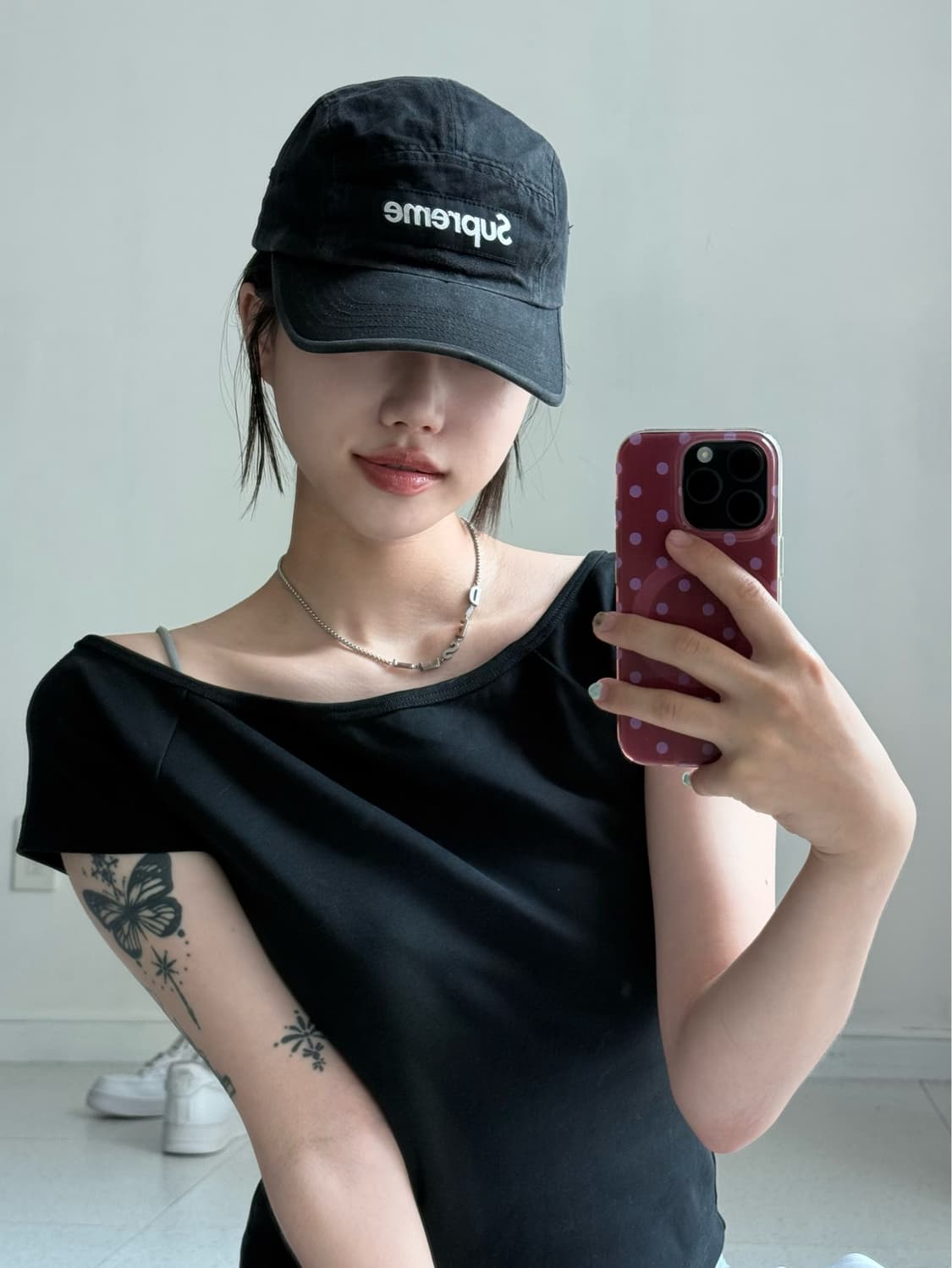 슈프림 워시드 캡 상품이미지2