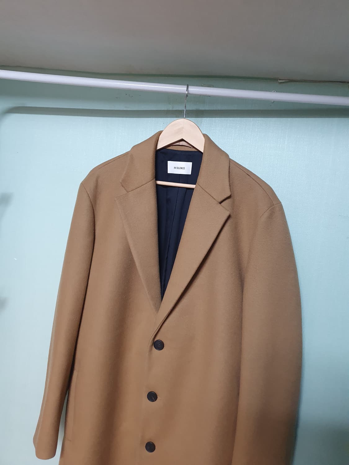 인사일런스 캐시미어 롱 코트 L 상품이미지2