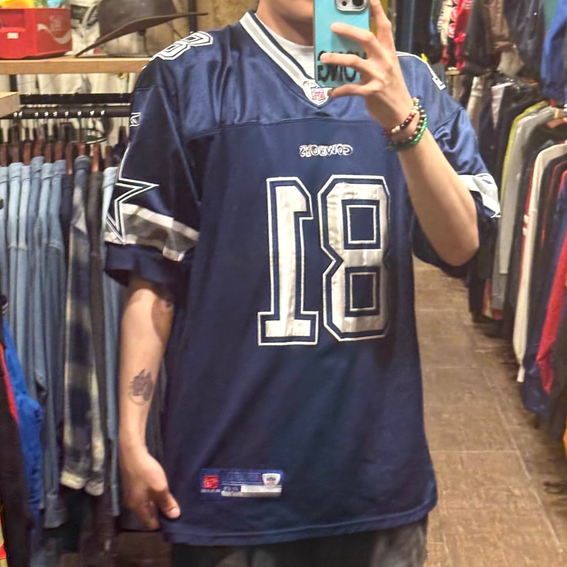 [HI] NFL 리복 반팔져지 네이비 상품이미지4