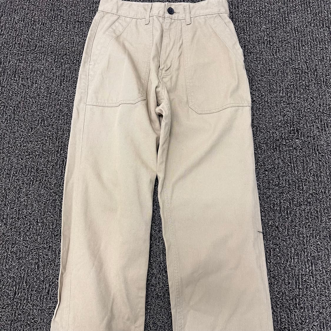 UNIFORM BRIDGE 유니폼브릿지 코튼 면바지 베이지 S 상품이미지2