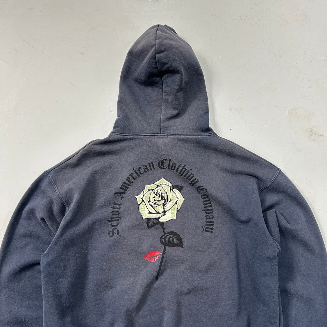 쇼트 로고 프린팅 후디  상품이미지2