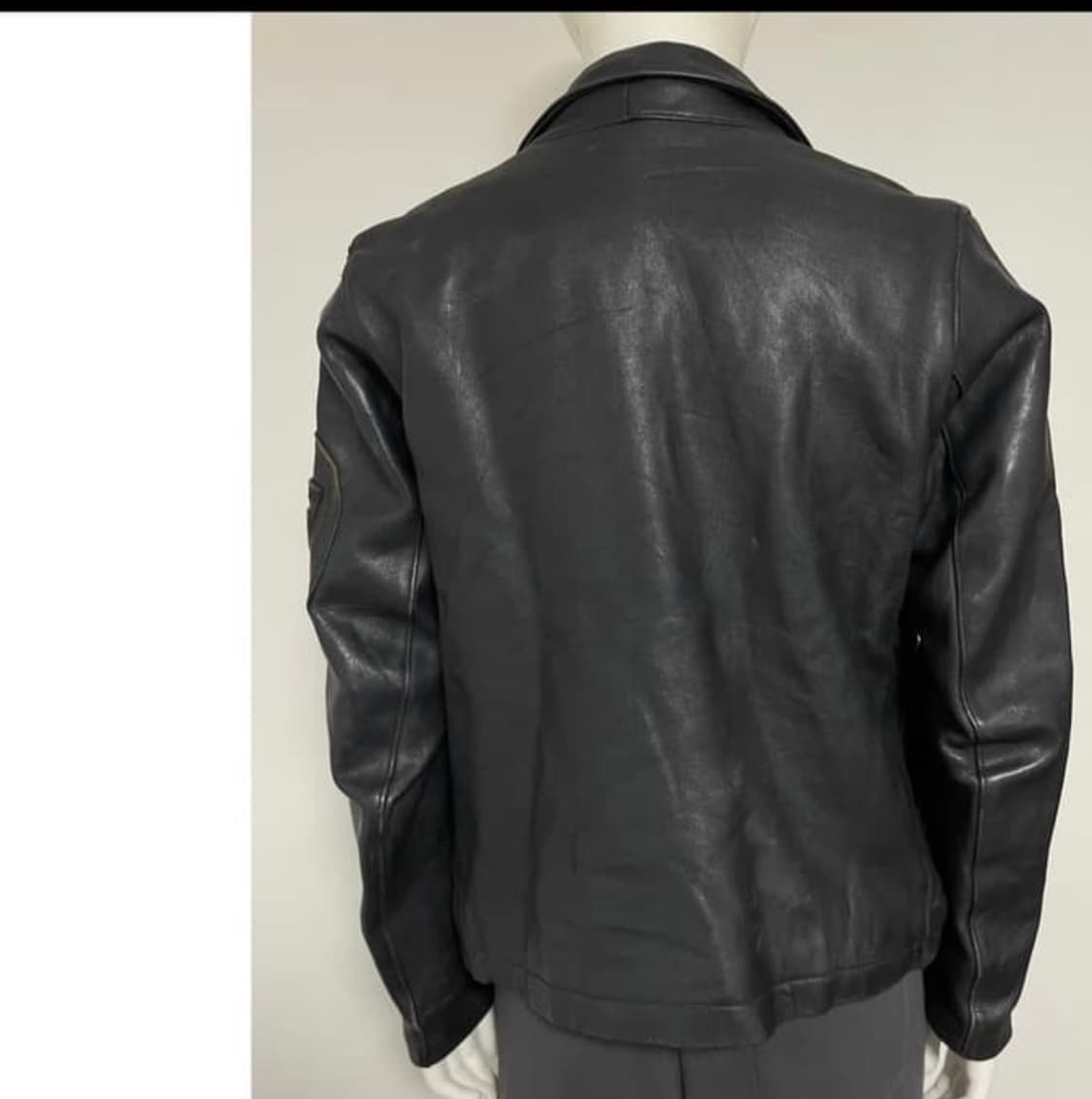 french air force 레더 자켓 상품이미지4