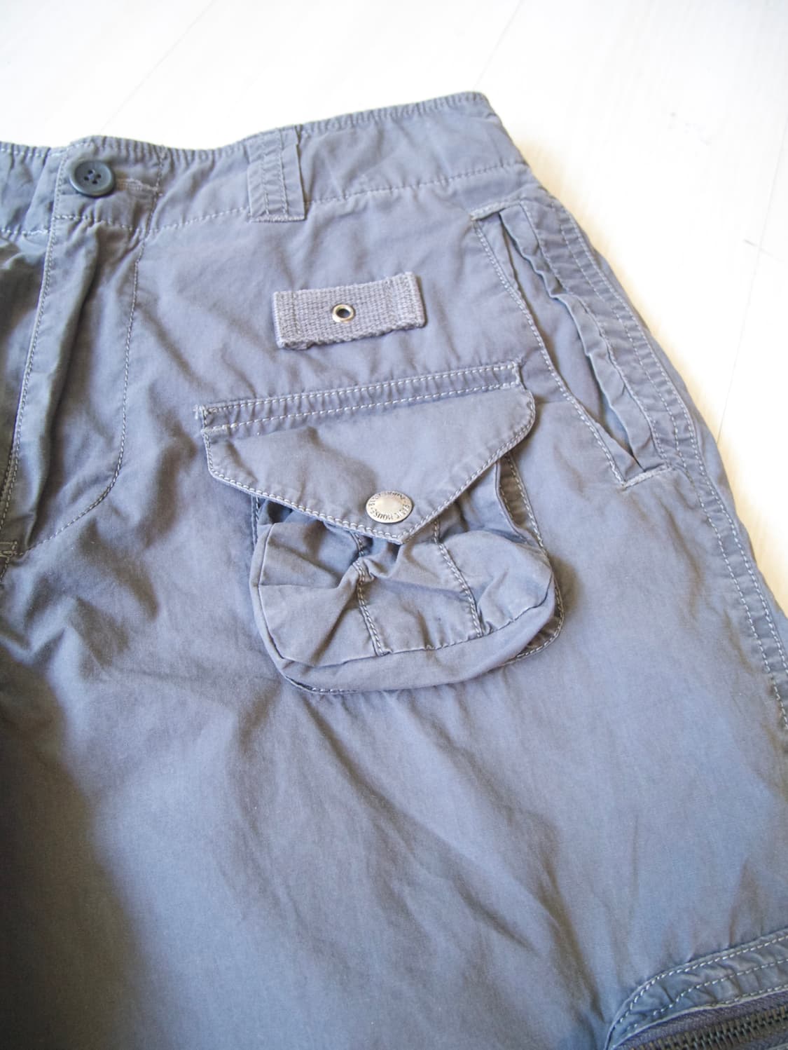 [BASIC HOUSE] gray cargo short 상품이미지3