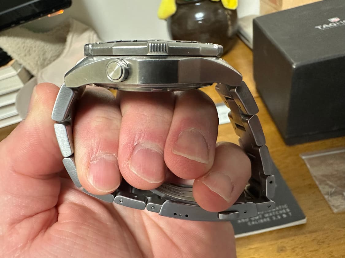 태그호이어 구형아쿠아레이서 waj2110 상품이미지6