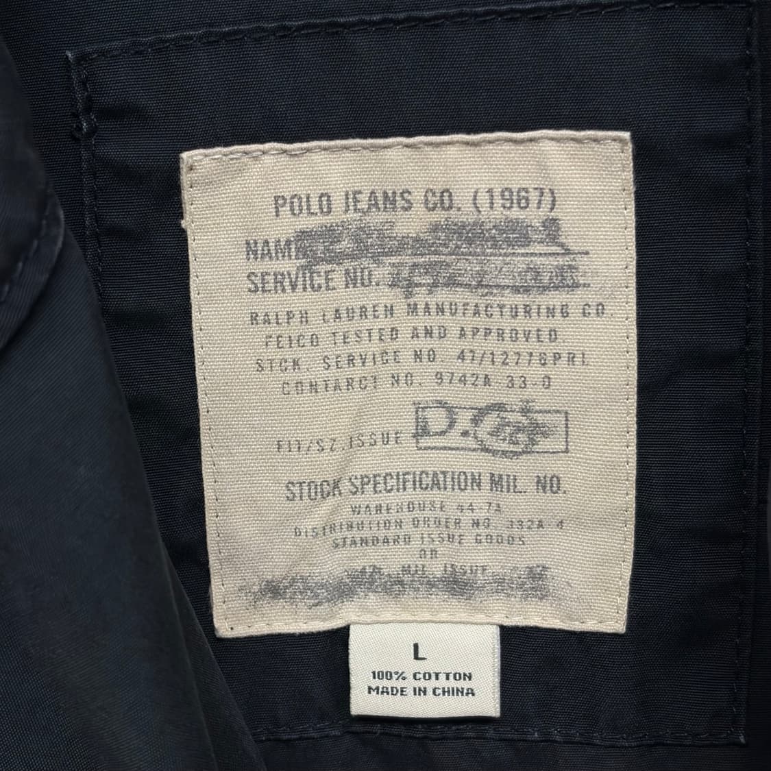 폴로 진스 필드자켓 상품이미지7