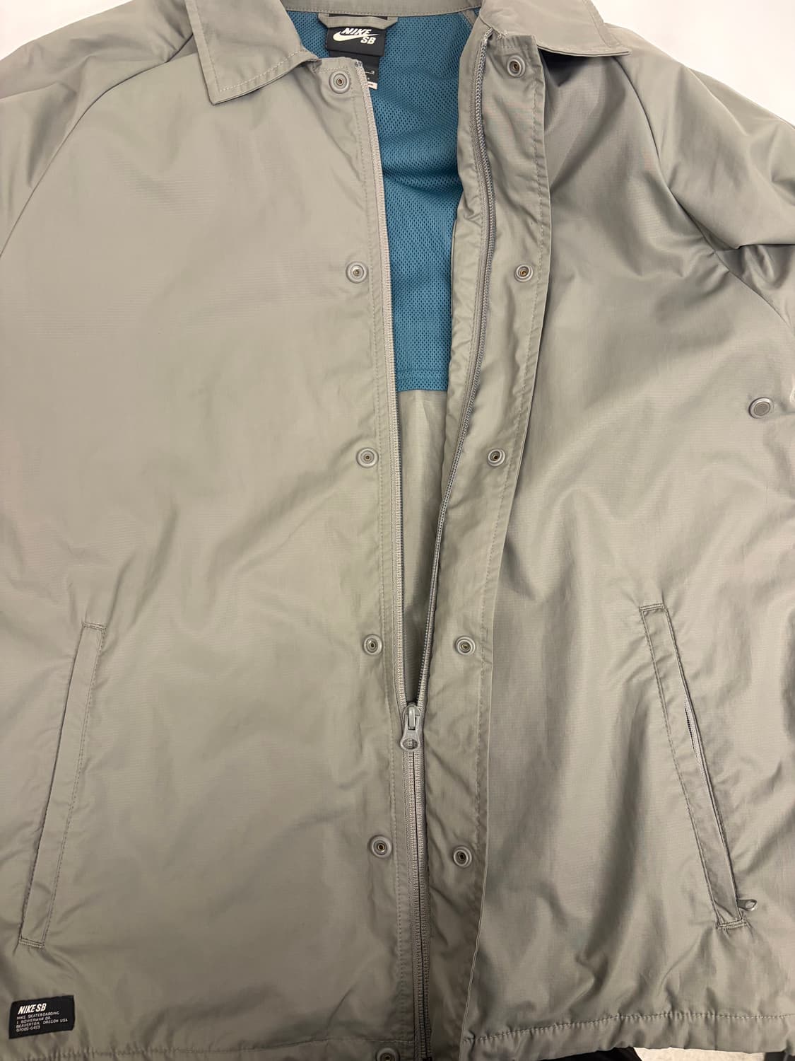 [L] 나이키 SB 코치 자켓 그레이 상품이미지6