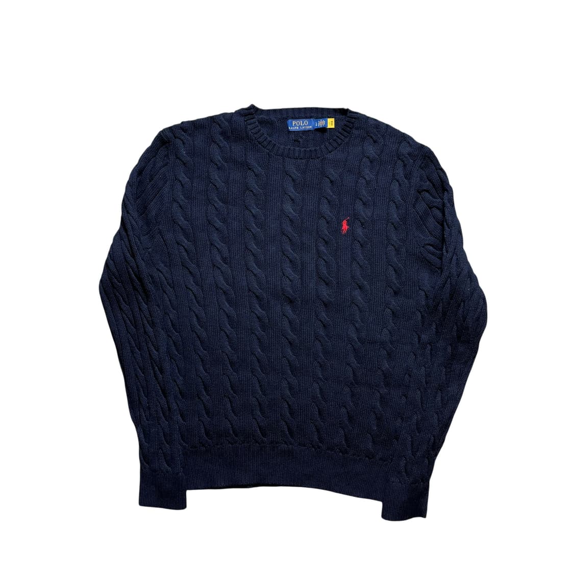 폴로 꽈배기 니트 상품이미지1