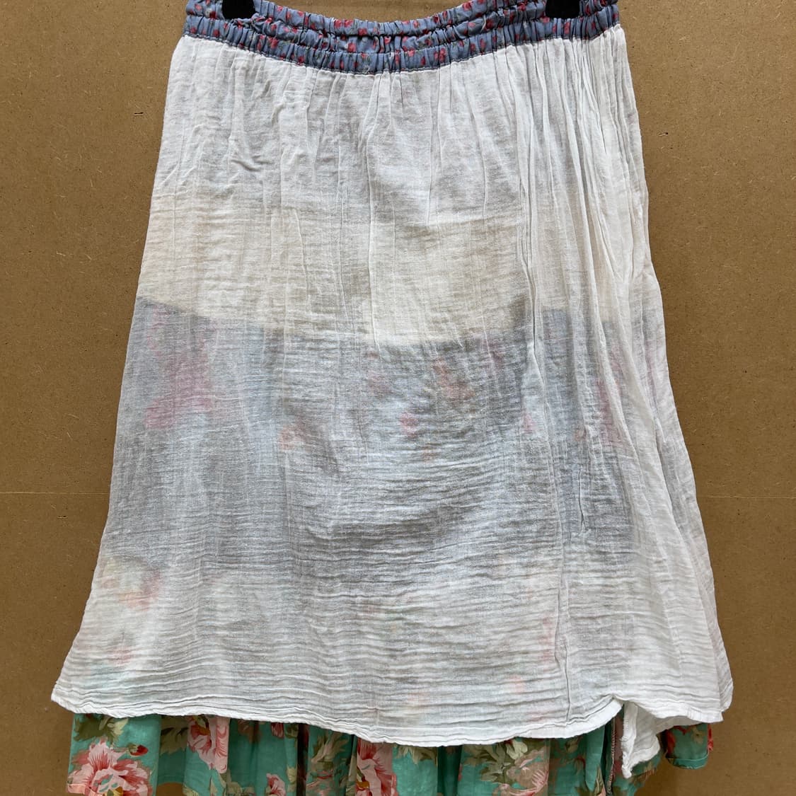 일본빈티지 CYNTHIA 플로럴 캉캉 스커트 상품이미지5