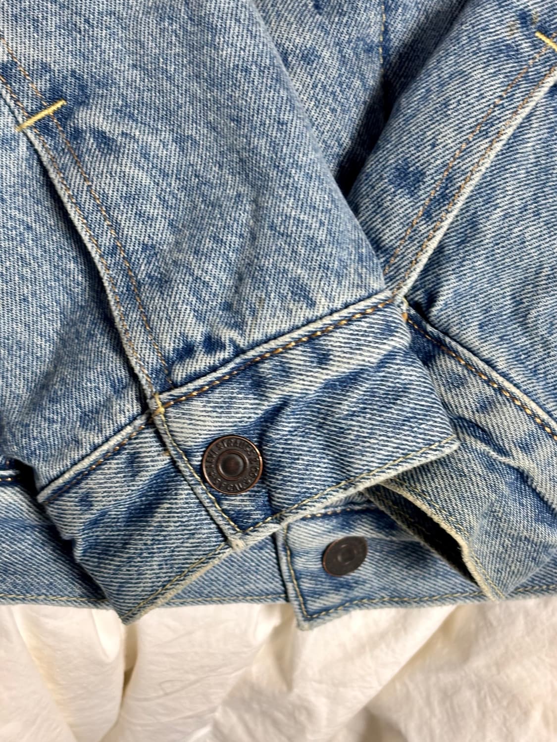 (착샷O) 리바이스(Levi's) 쉐르파 양털 데님 청자켓 상품이미지3