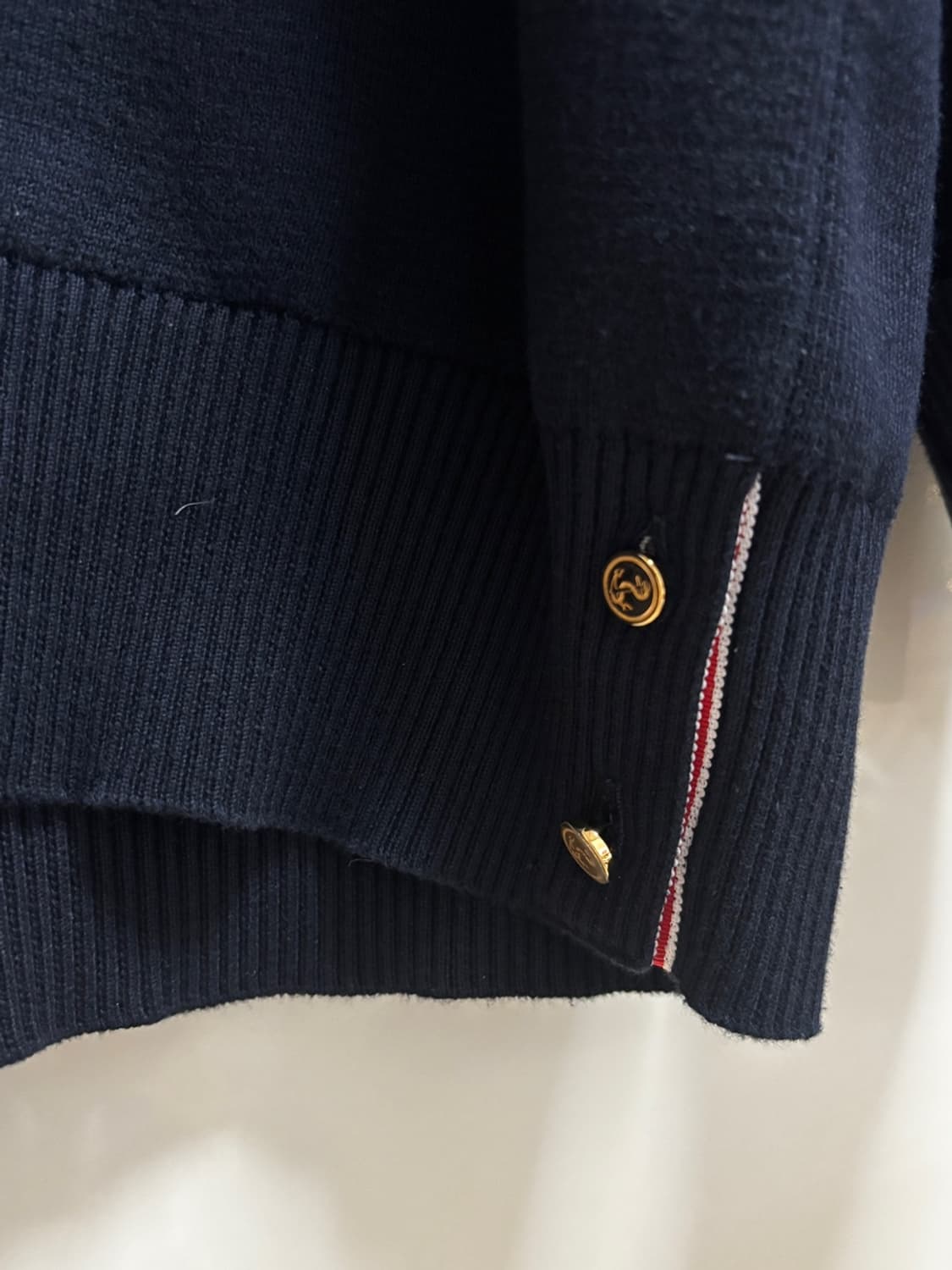 [정품/size4/택포함] 톰브라운 밀라노 스티치 금장 니트 상품이미지8