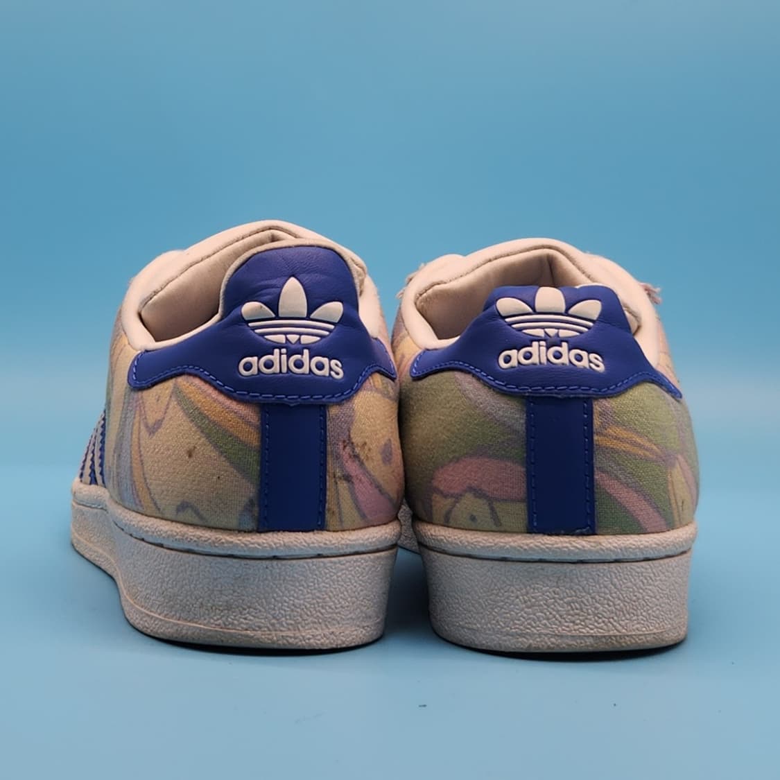 oo 아디다스 슈퍼스타 플로럴 여성스니커즈240  상품이미지4