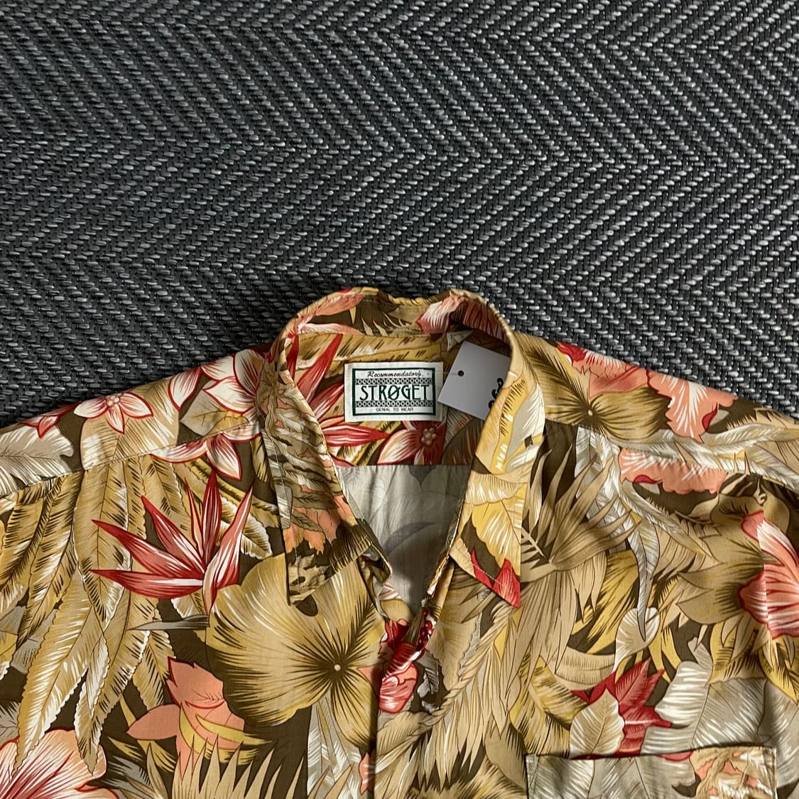 USA 오리지날 빈티지 하와이안 셔츠 o 3071 상품이미지4