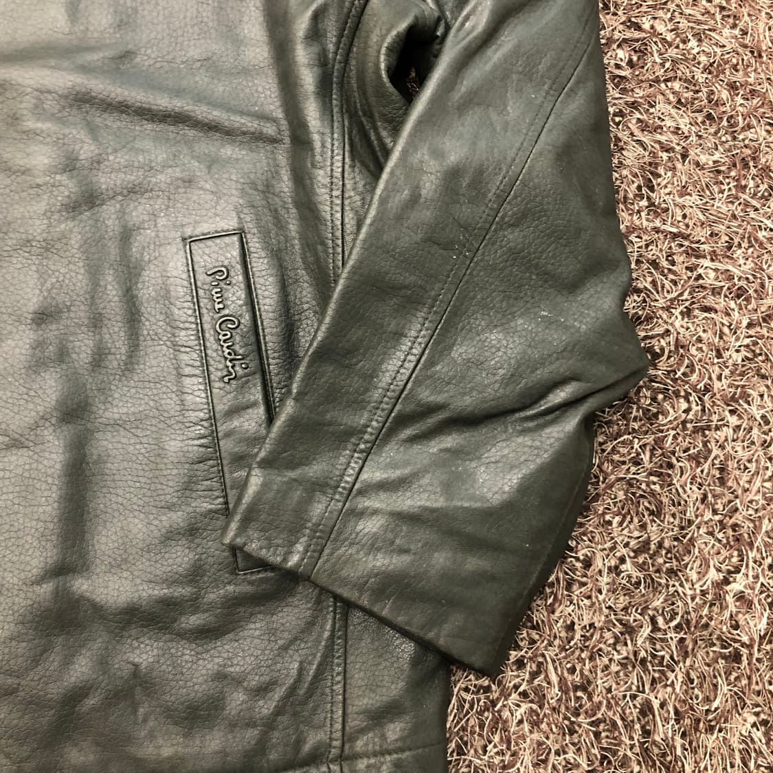 피에르가르뎅 양가죽 집업 레더 가죽 자켓 상품이미지3