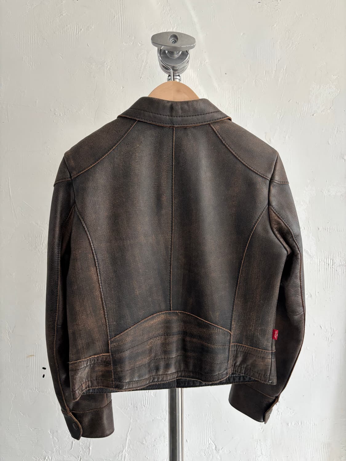 Levis 리바이스 브라운 소가죽 자켓 상품이미지9