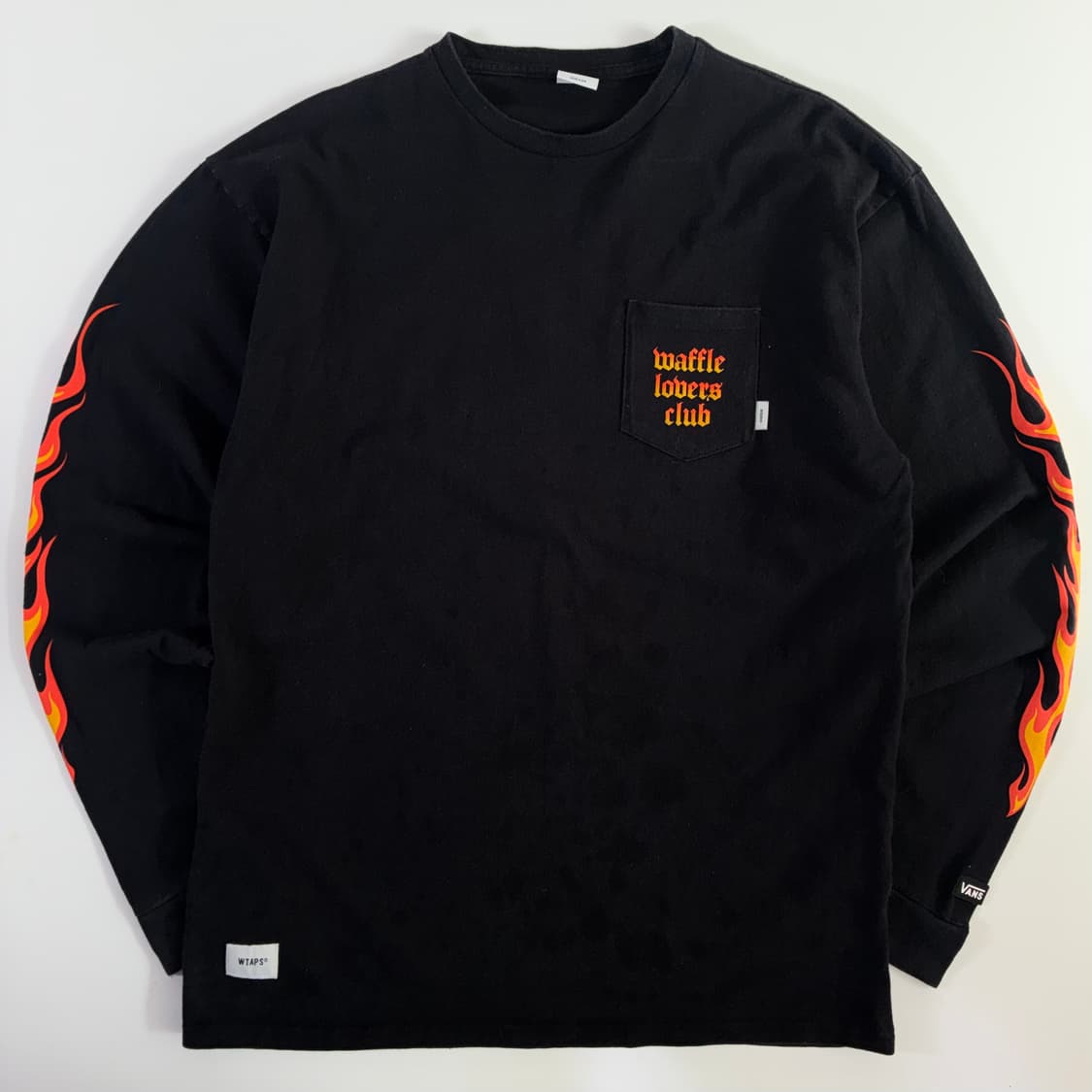 WTAPS x Vans  반스 x 더블탭스 플레어 블랙 롱슬리브 상품이미지4