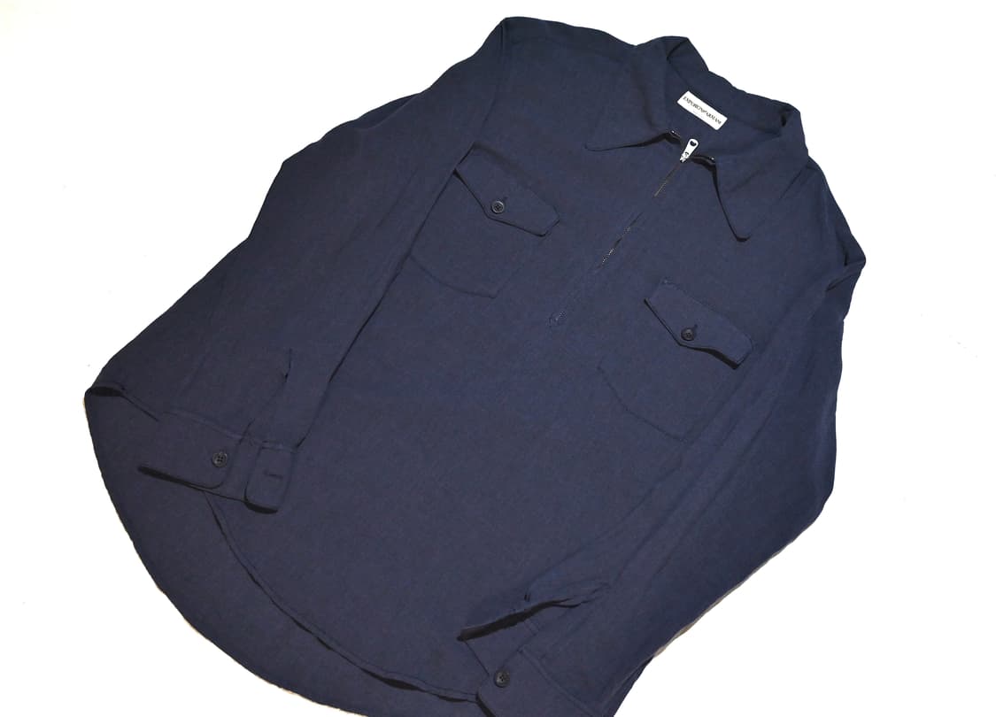 Emporio Armani 03SS rayon half zip  상품이미지1