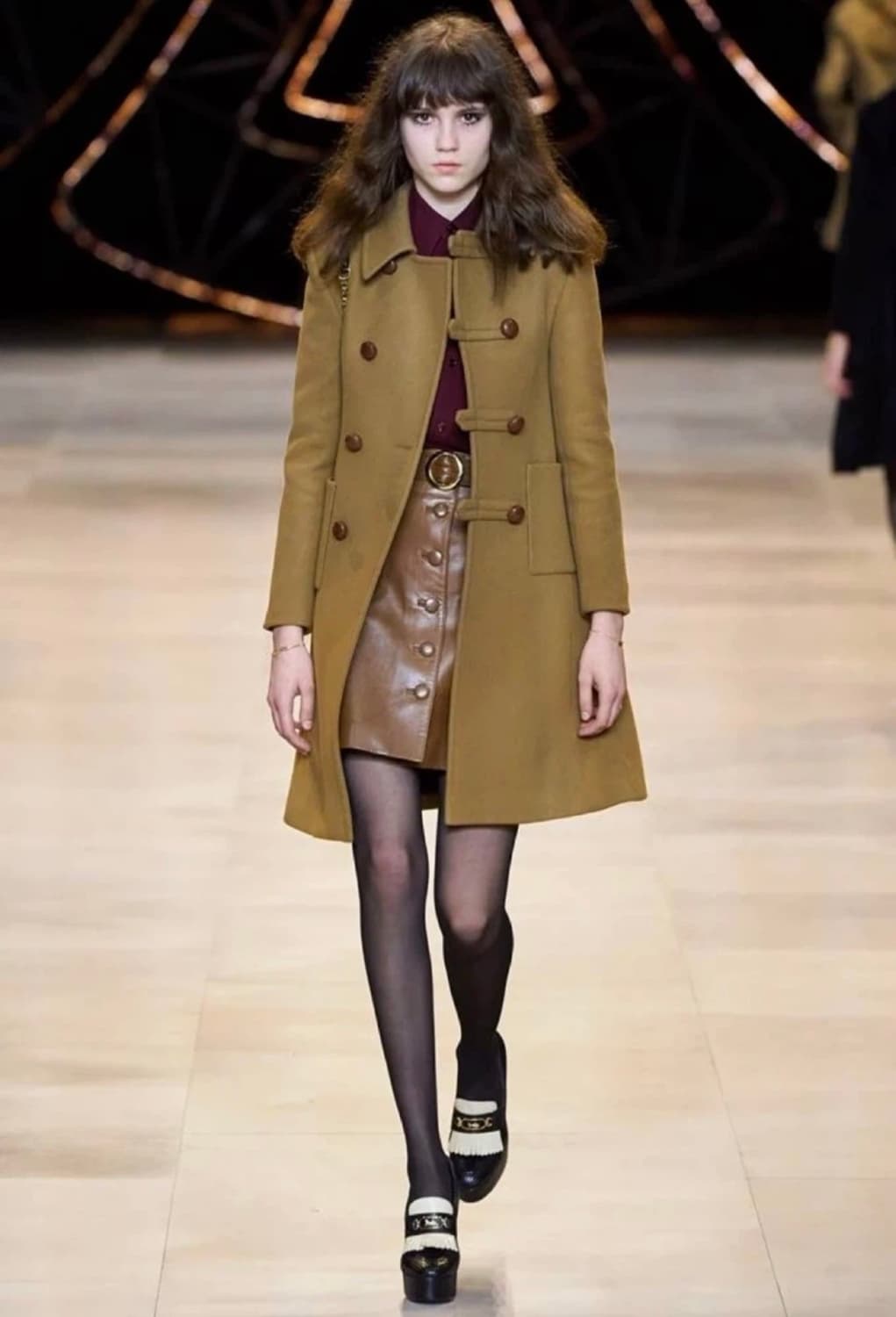 셀린느 쇼피스 카멜 코트 상품이미지1