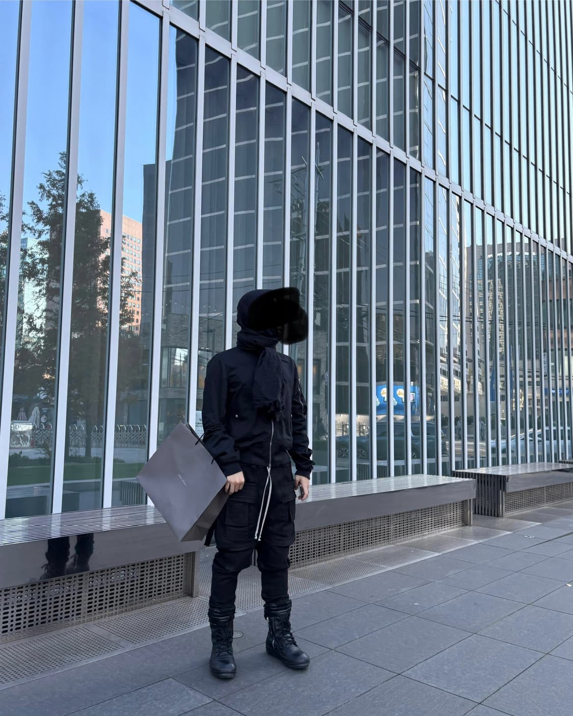 릭오웬스 태권도 크리치 카고 팬츠 sbb M 상품이미지4