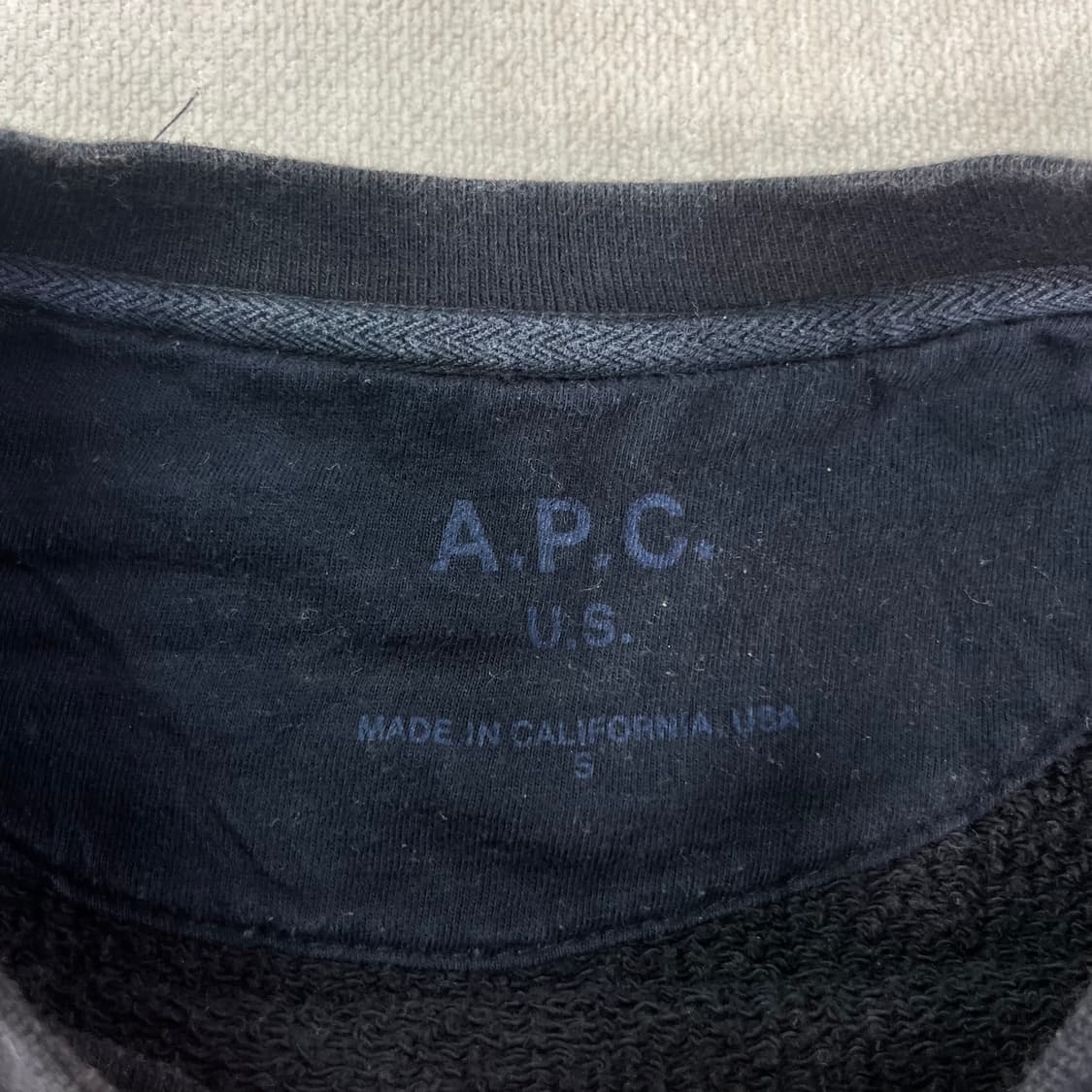 95 APC 아페쎄 USA 맨투맨 상품이미지3