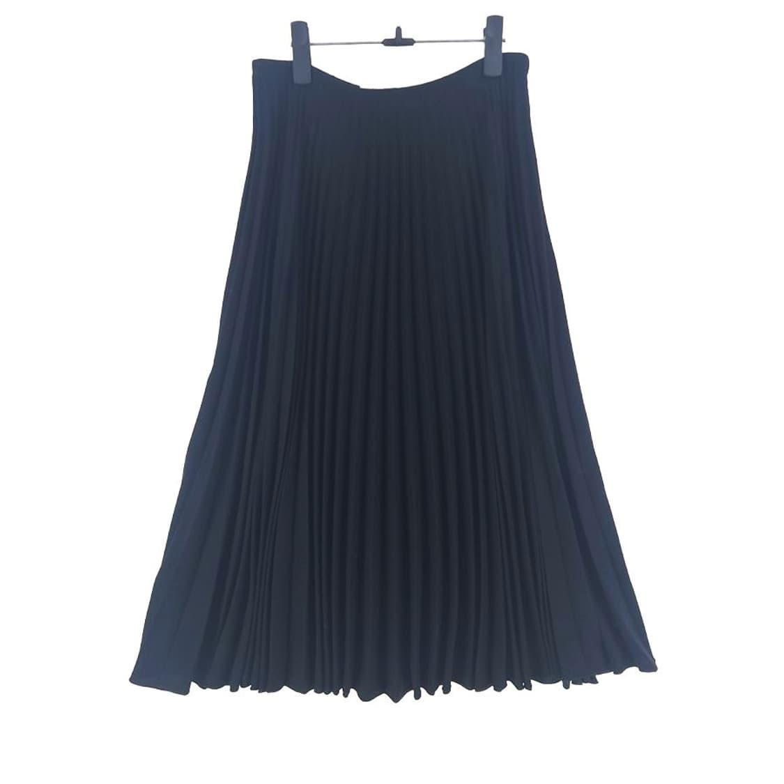 [여40]발렌티노 블랙 플리츠 스커트[Y63-223]/레이디블루 상품이미지1