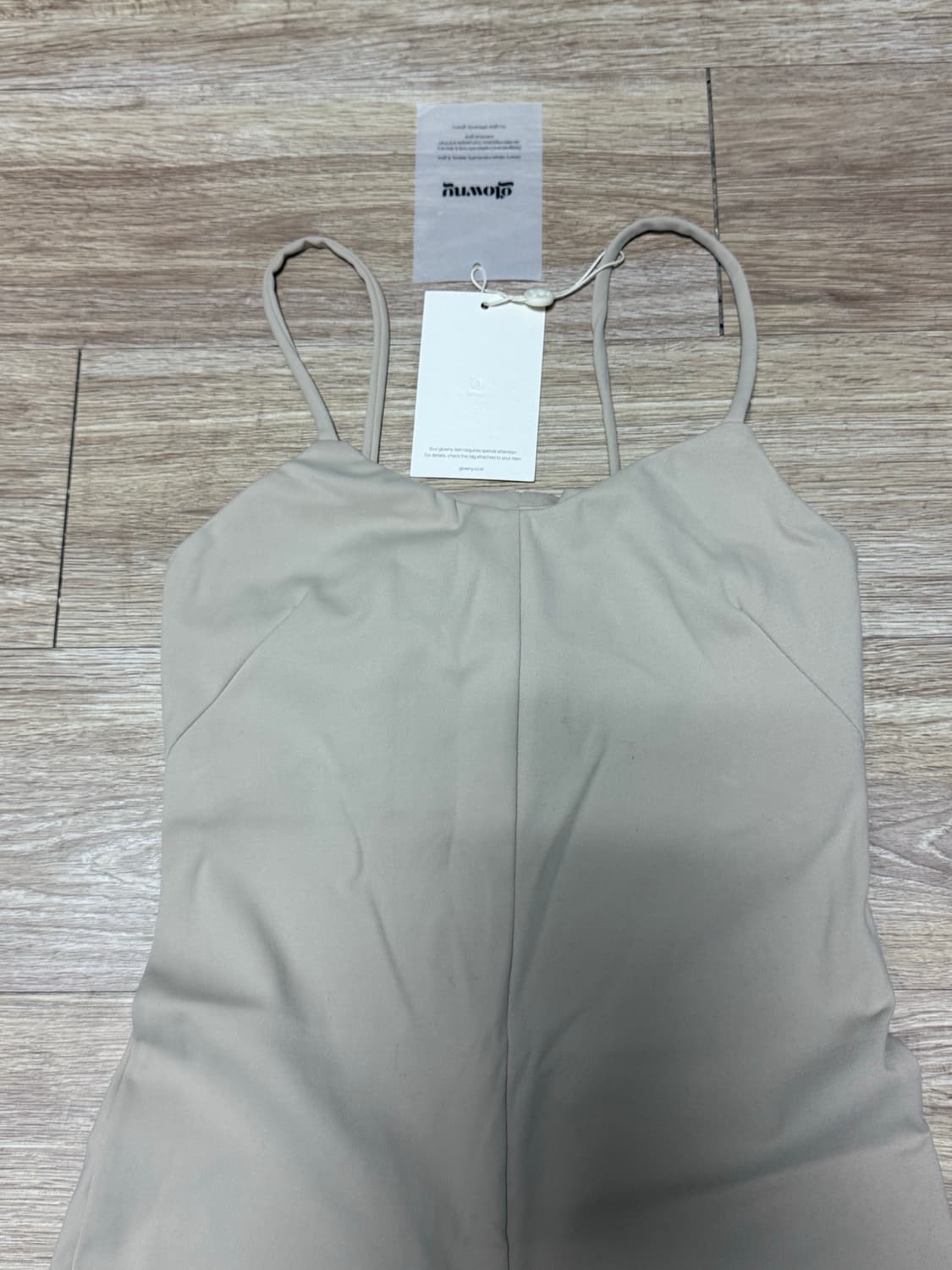 새제품_ 글로니 바디수트 Beige 상품이미지3