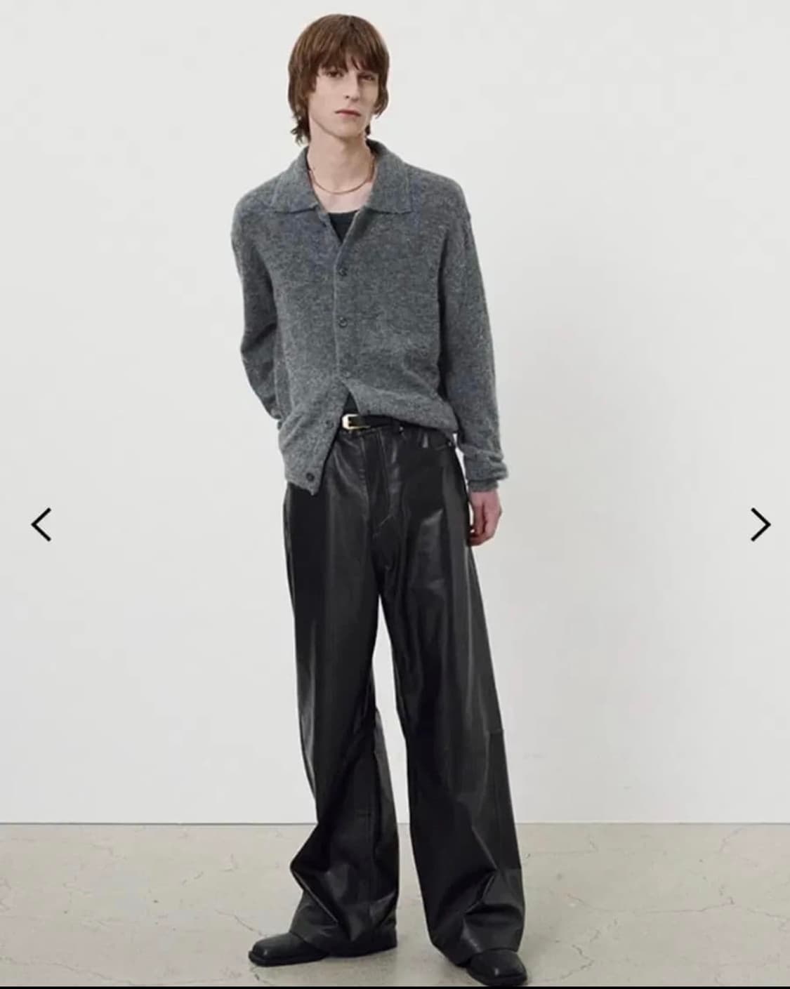 토니웩 알파카 카라가디건 그레이 Xl 상품이미지1