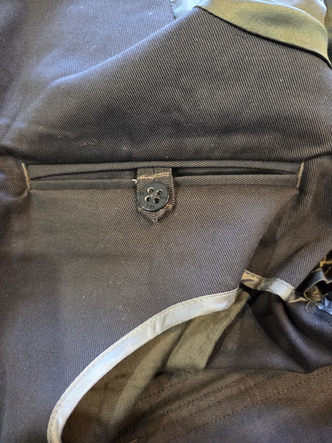 (특별할인가)G-Star RAW 블랙 포켓 자켓(L)택없음 /디피용 상품이미지8