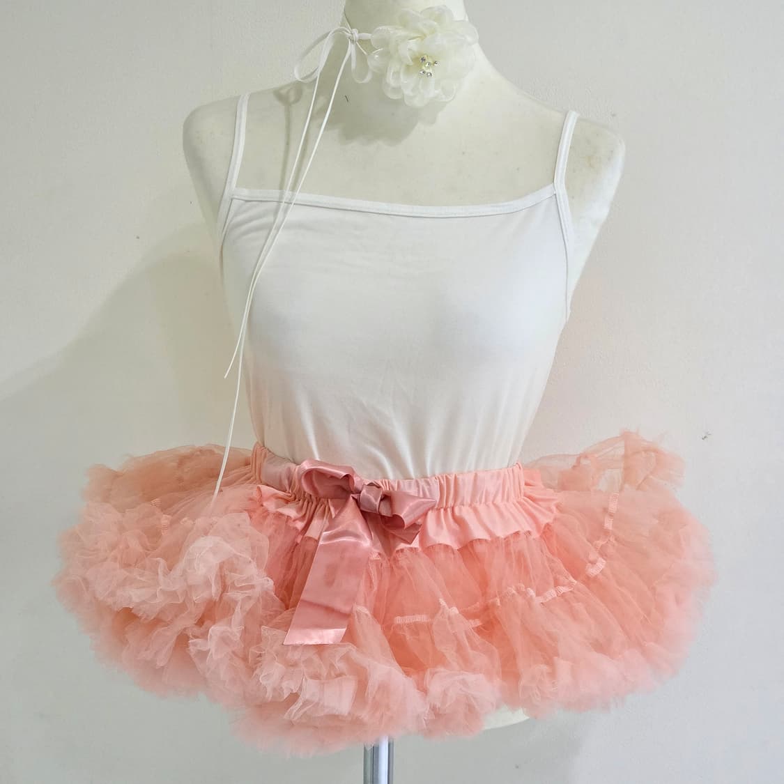 발레코어 핑크 캉캉 튜튜 로리타 스커트 상품이미지2