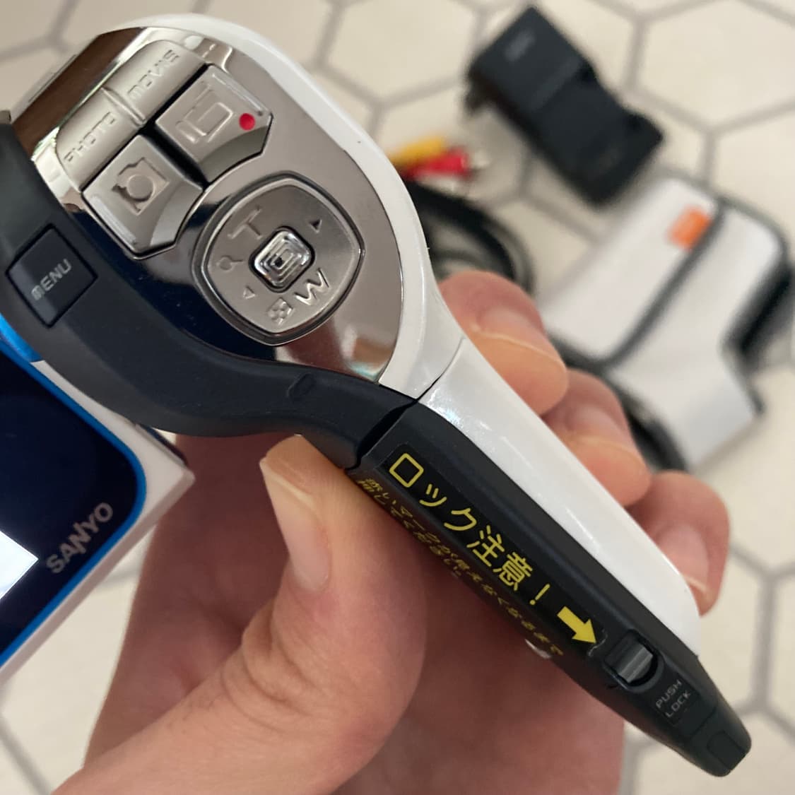 산요 작티 DMX-CA8 블루 산요작티 CA8 빈티지 캠코더 상품이미지6