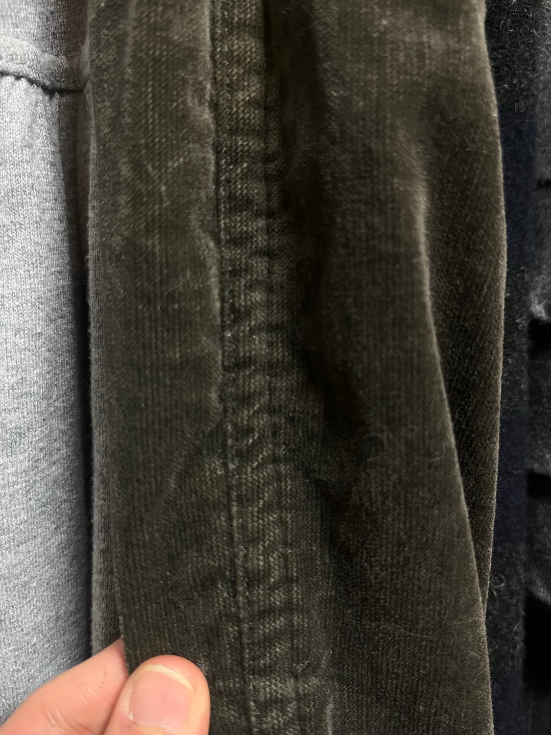 츠모리 치사토 카키브라운 코듀로이 벌룬 팬츠 상품이미지7