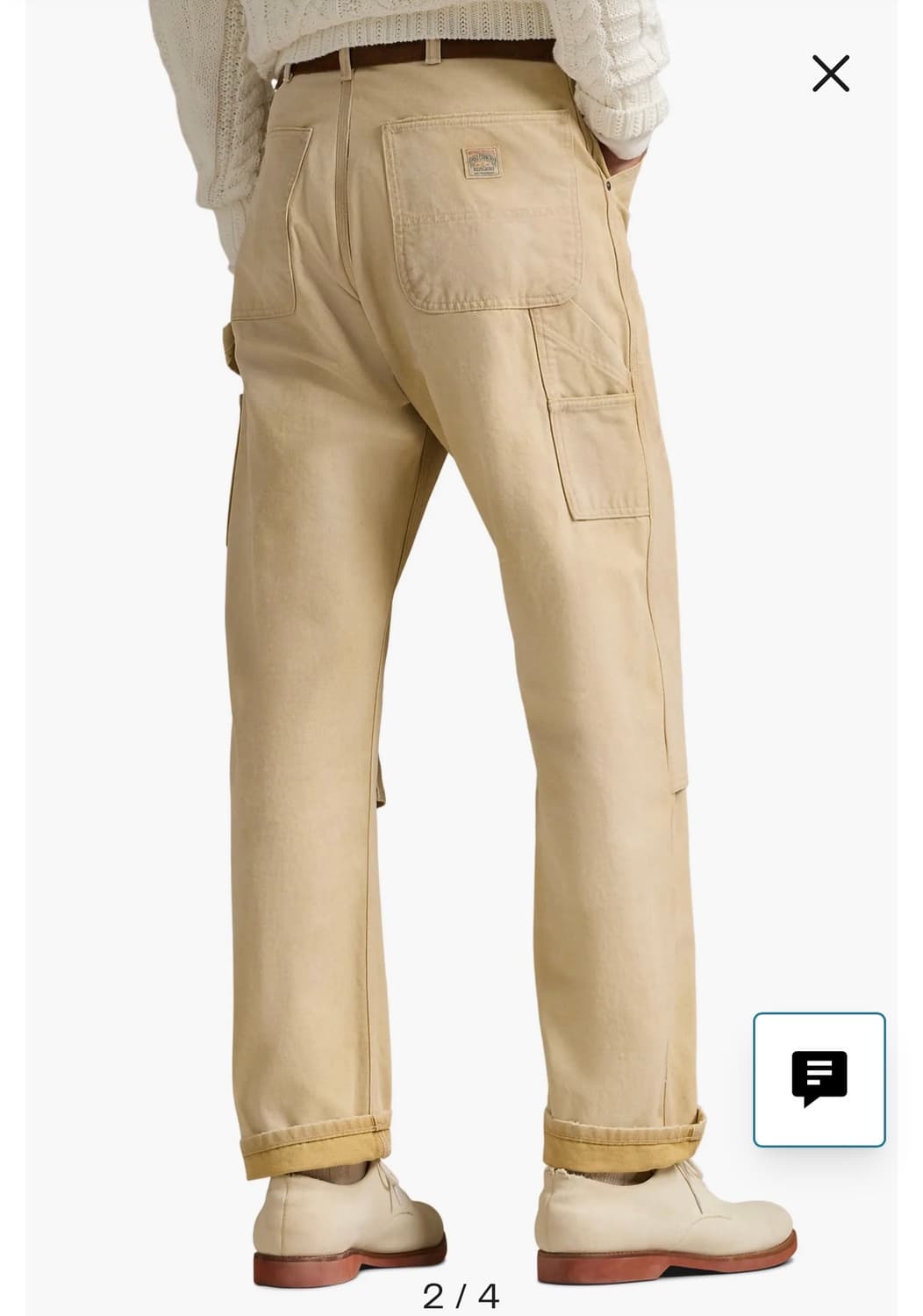 폴로 랄프로렌 남성 던가리핏 릴랙스 컨트리 카펜터 팬츠 상품이미지2