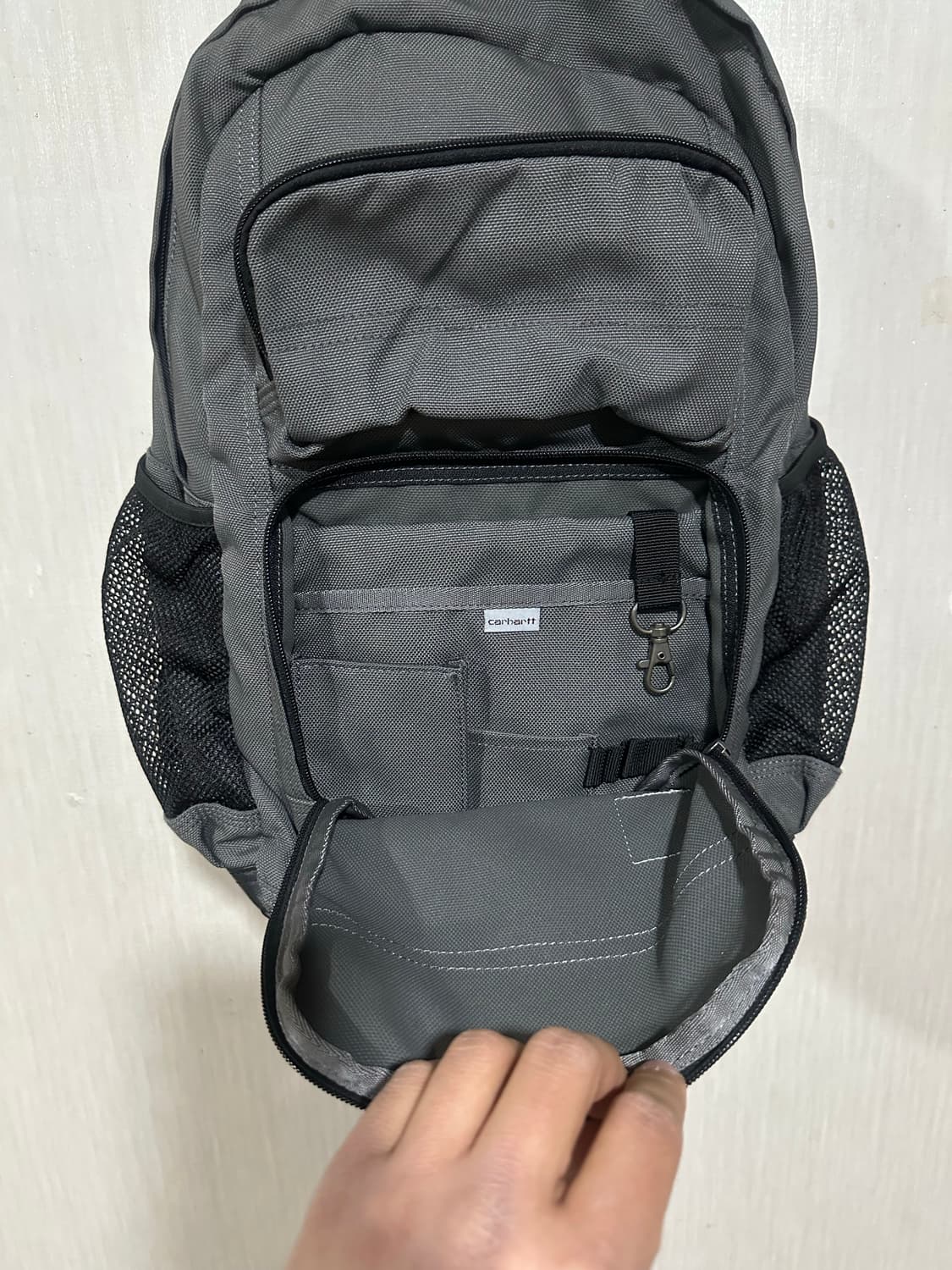 칼하트 레거시 스탠다드 워크 백팩 그레이 상품이미지4