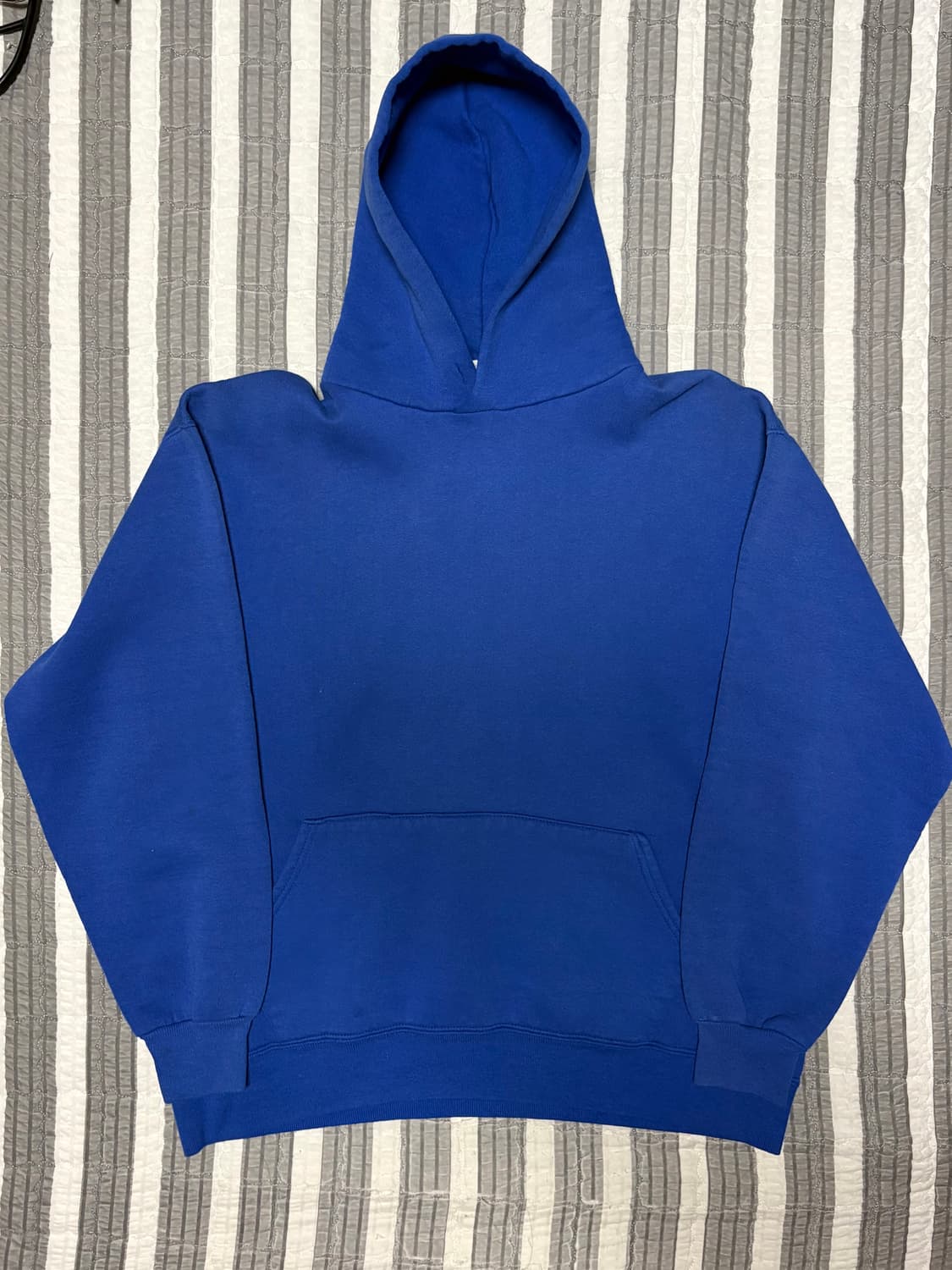 90s 빈티지 러셀 후드 블루 컬러 XL 초레어 상품이미지1