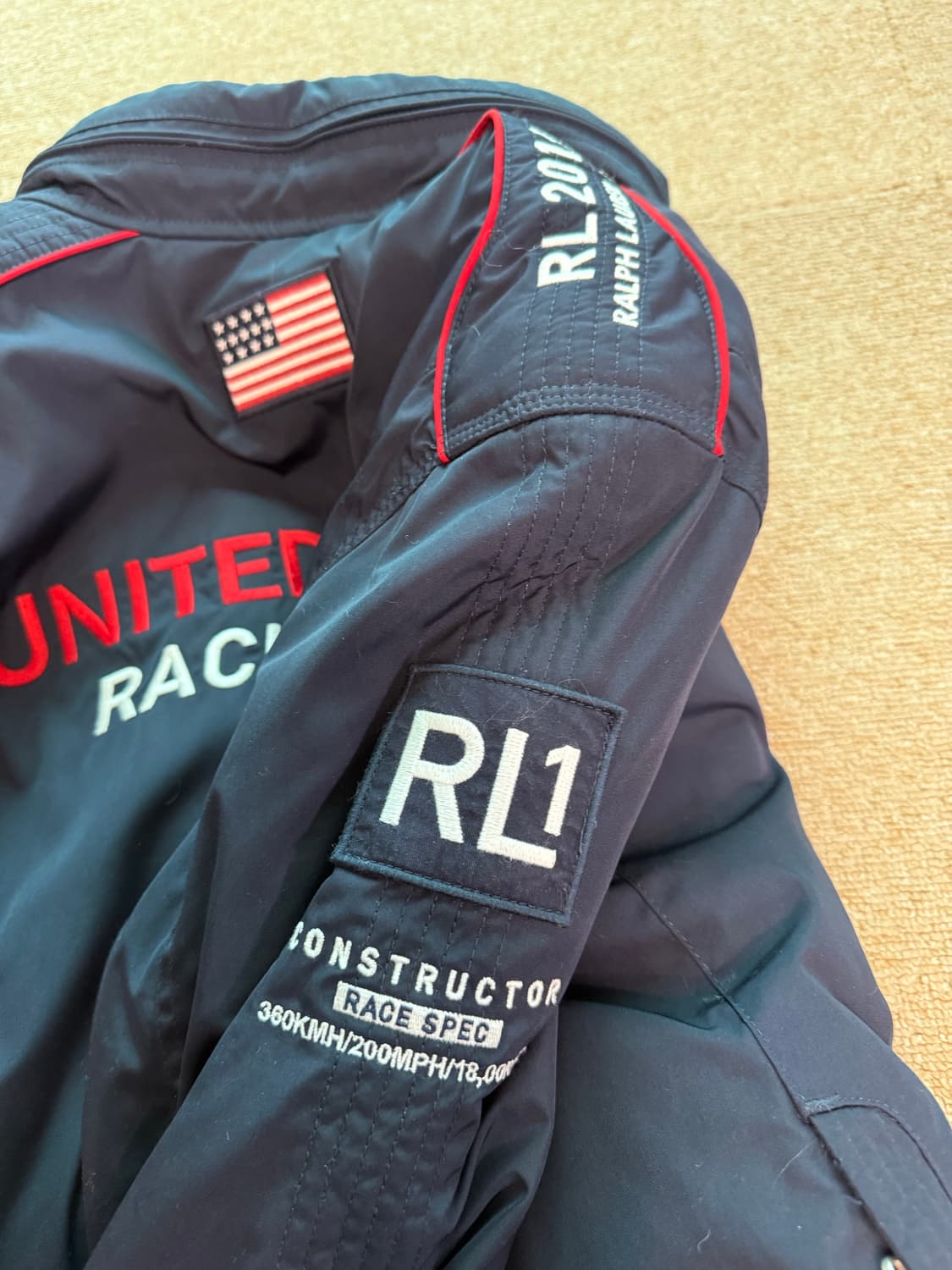 폴로 랄푸로렌 레이싱 점퍼  M  상품이미지7