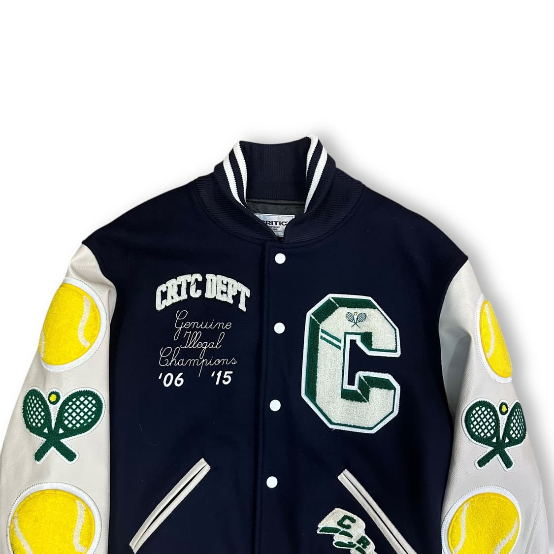 크리틱 테니스 바시티 자켓 상품이미지2