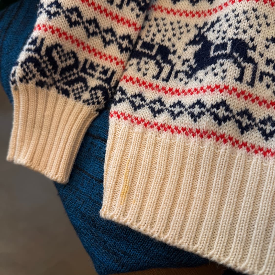 90S 제이프레스 노르딕 네이티브 뉴 울 가디건 상품이미지2