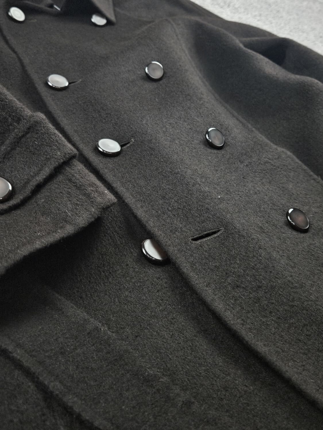 GIOVANNI MANIGLIA 로로피아나울앙고라 코트(42)/10343 상품이미지5